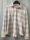 Faherty plaid Sweater Shirt Size Small